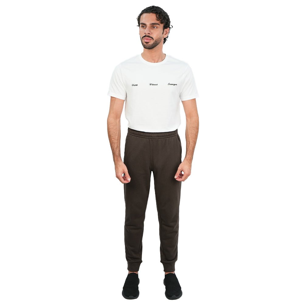 Giordano Men’s Slim Taper French Terry Jogger with Elastic Waist - first_variant_option_2 Premium Joggers for Giordano