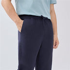 Giordano Men’s Slim Taper Linen Cotton Crop Pants - first_variant_option_2 Premium Pants for Giordano