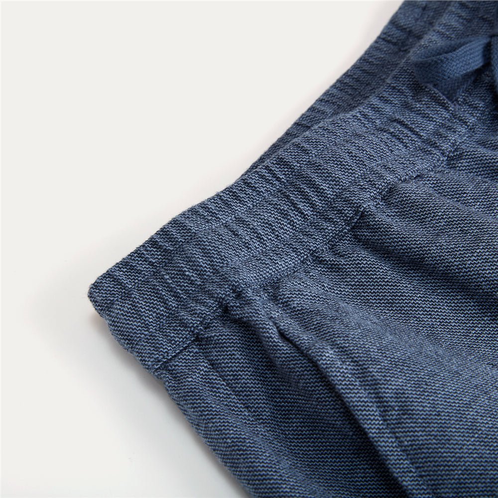 Giordano Men’s Slim Taper Linen Cotton Crop Pants - first_variant_option_2 Premium Pants for Giordano