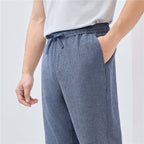 Giordano Men’s Slim Taper Linen Cotton Crop Pants - first_variant_option_2 Premium Pants for Giordano