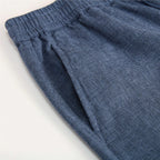 Giordano Men’s Slim Taper Linen Cotton Crop Pants - first_variant_option_2 Premium Pants for Giordano