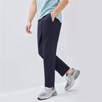 Giordano Men’s Slim Taper Linen Cotton Crop Pants - first_variant_option_2 Premium Pants for Giordano