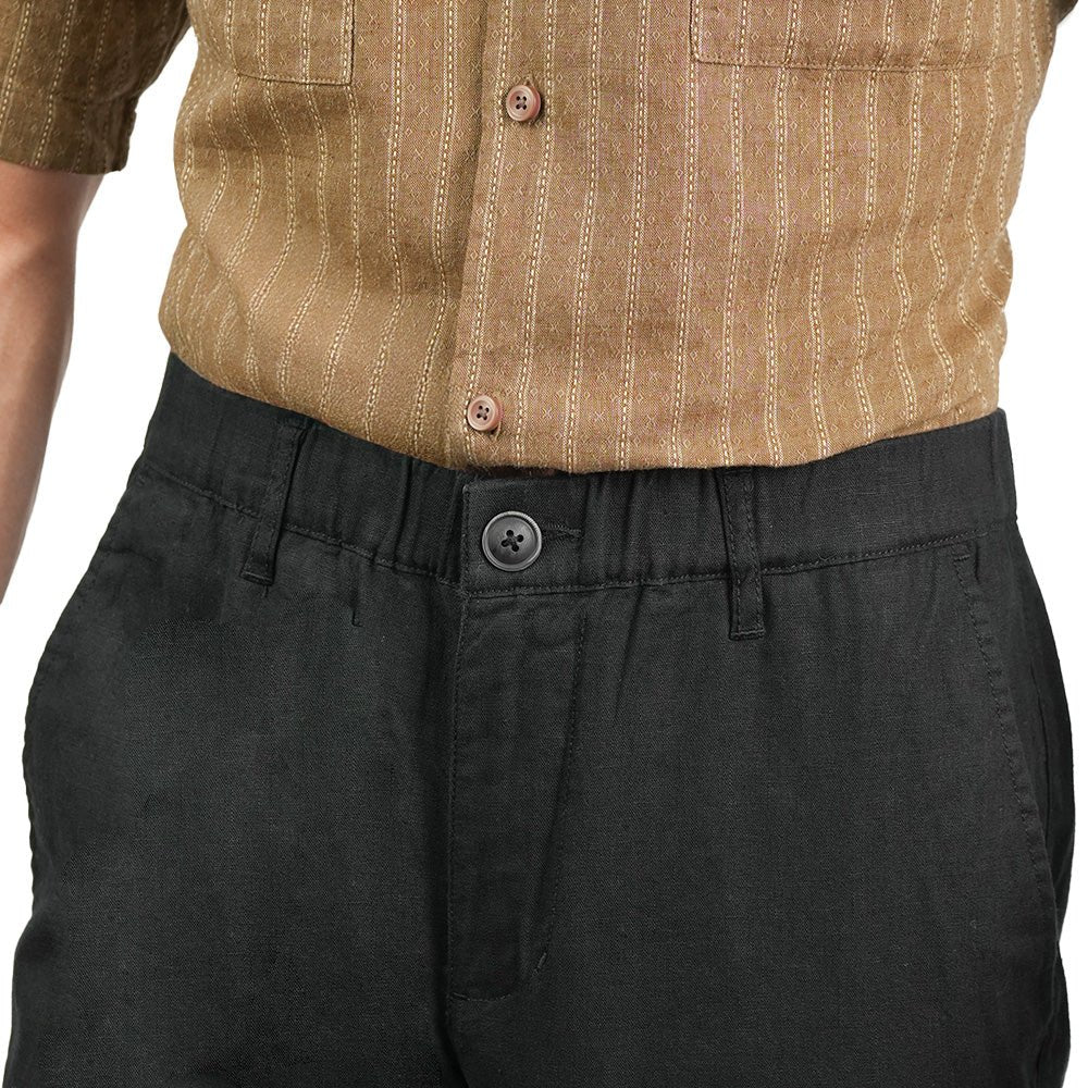 Giordano Men's Slim Taper Linen Cotton Khakis - Premium Pants
