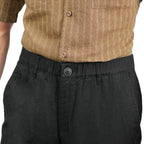 Giordano Men's Slim Taper Linen Cotton Khakis - Premium Pants