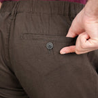 Giordano Men's Slim Taper Linen Cotton Khakis - first_variant_option_2 Premium Pants for Giordano