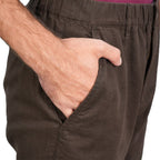 Giordano Men's Slim Taper Linen Cotton Khakis - first_variant_option_2 Premium Pants for Giordano