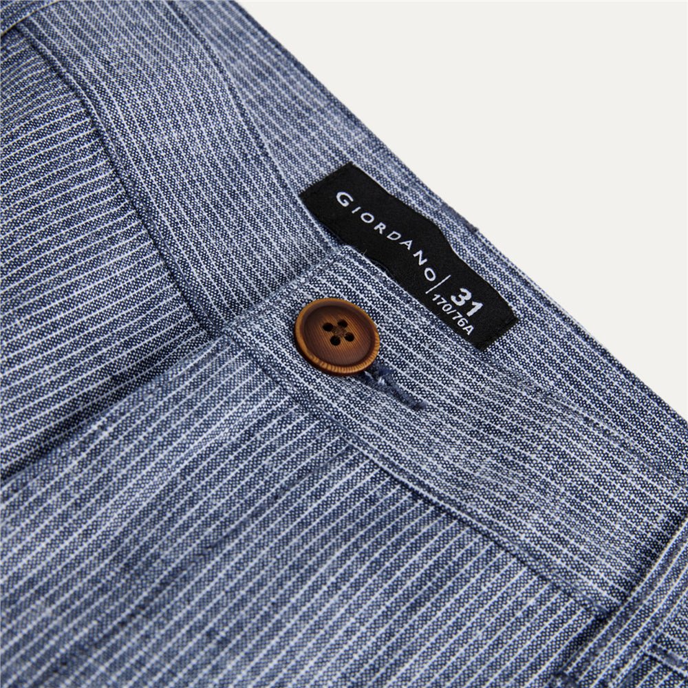 Giordano Men’s Slim Taper Linen Cotton Pants - first_variant_option_2 Premium Pants for Giordano