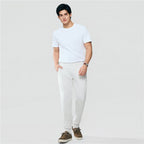 Giordano Men’s Slim Taper Mid Rise French Terry Jogger - first_variant_option_2 Premium Joggers for Giordano