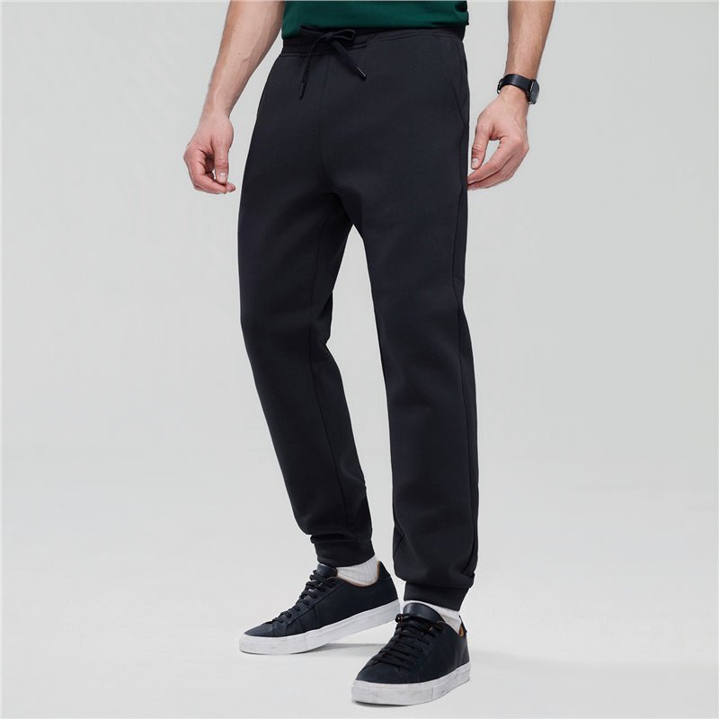 Giordano Men's Slim Tapered Air Double Knit Joggers - first_variant_option_2 Premium Joggers for Giordano