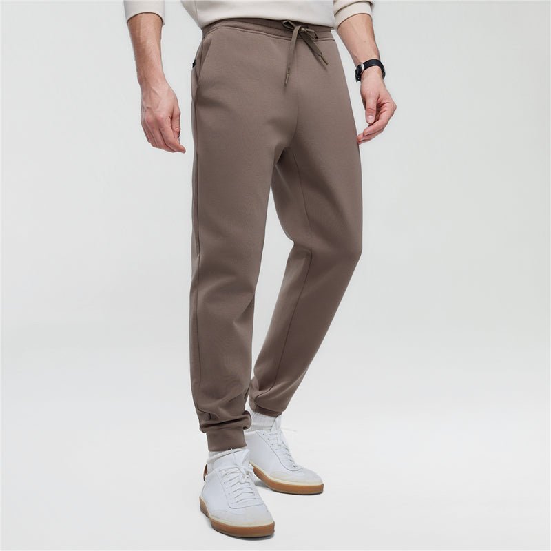 Giordano Men’s Slim Tapered Air Double Knit Joggers - first_variant_option_2 Premium Joggers for Giordano