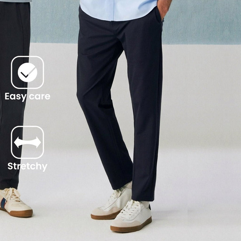 Giordano Men’s Slim Tapered Interlock Jogger with Elastic Waist - first_variant_option_2 Premium Joggers for Giordano