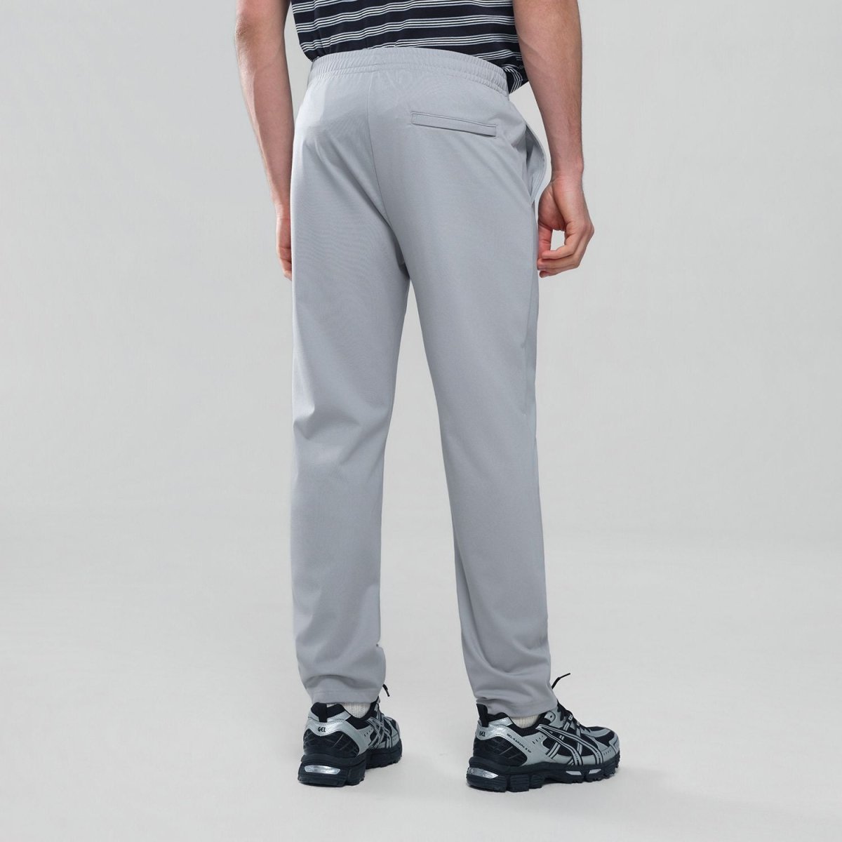Giordano Men’s Slim Tapered Interlock Jogger with Elastic Waist - Premium Joggers