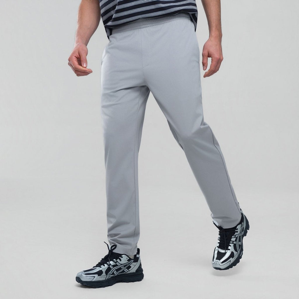 Giordano Men’s Slim Tapered Interlock Jogger with Elastic Waist - Premium Joggers