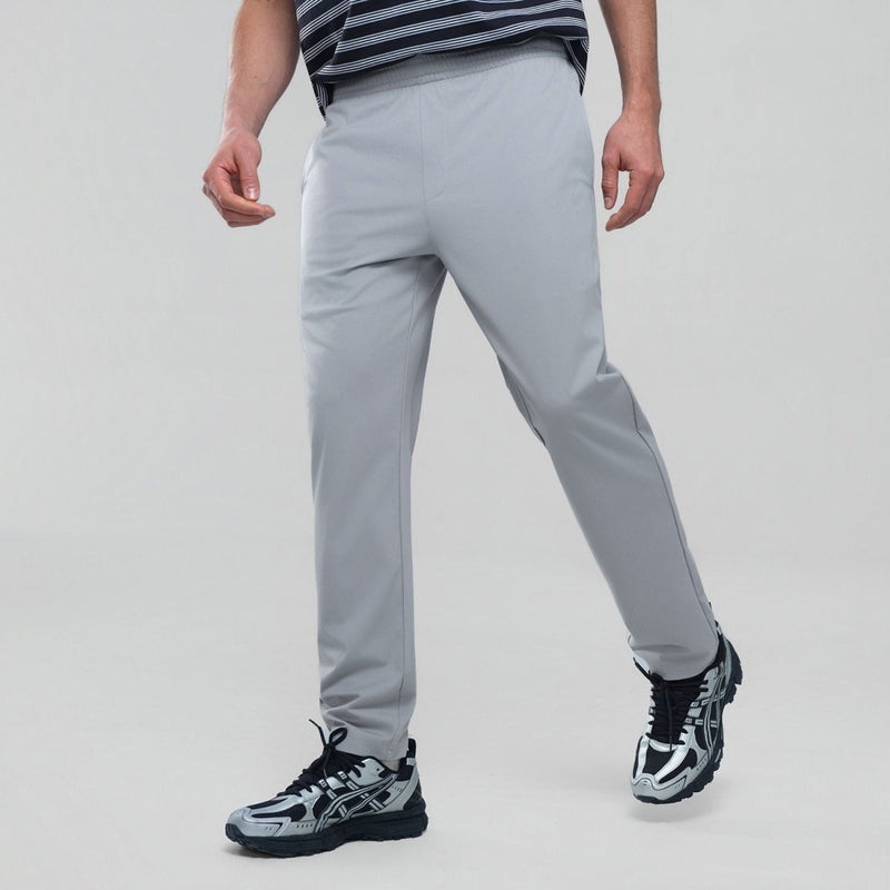 Giordano Men’s Slim Tapered Interlock Jogger with Elastic Waist - Premium Joggers