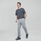 Giordano Men’s Slim Tapered Interlock Jogger with Elastic Waist - Premium Joggers