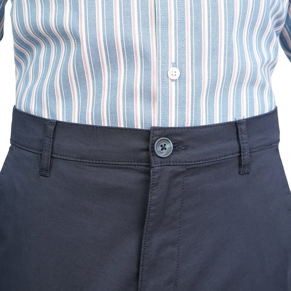 Giordano Men’s Slim Tapered Stretch Twill Khakis with Elastic Waist - first_variant_option_2 Premium Pants for Giordano