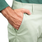 Giordano Men’s Slim Tapered Stretch Twill Khakis with Elastic Waist - first_variant_option_2 Premium Pants for Giordano