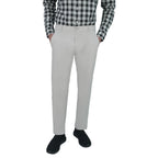 Giordano Men’s Slim Tapered Stretch Twill Khakis with Elastic Waist - Premium Pants