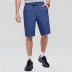 Giordano Men’s Slim Twill Bermuda Shorts with Elastic Waist - first_variant_option_2 Premium Shorts for Giordano