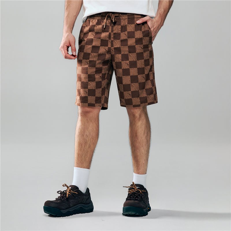 Giordano Men’s Slim Twill Bermuda Shorts with Elastic Waist - first_variant_option_2 Premium Shorts for Giordano