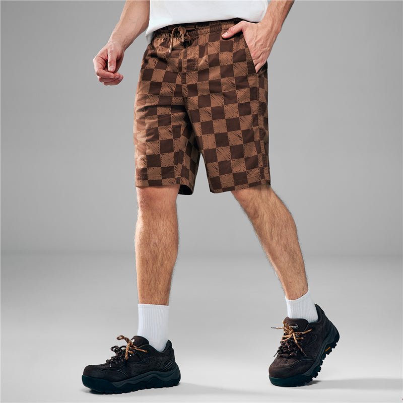 Giordano Men’s Slim Twill Bermuda Shorts with Elastic Waist - first_variant_option_2 Premium Shorts for Giordano