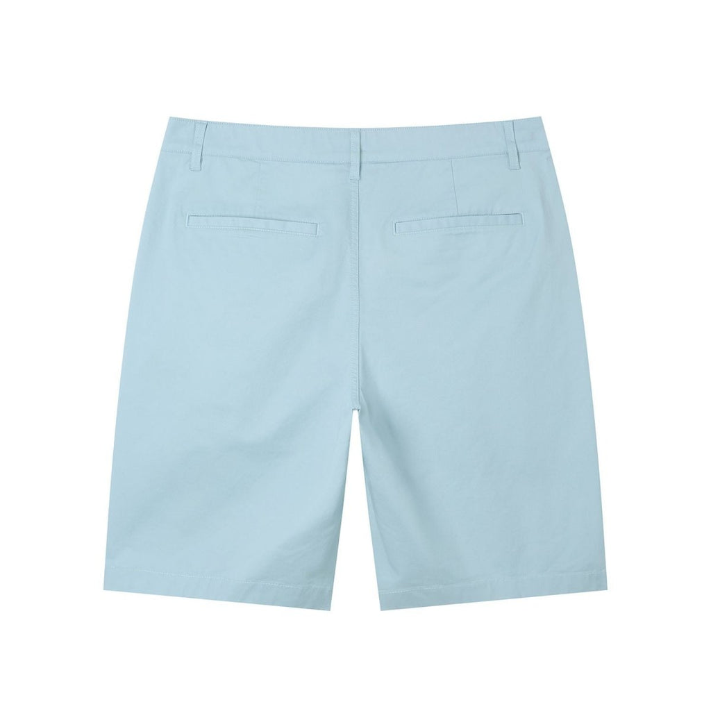 Giordano Men’s Slim Twill Bermuda Shorts with Stretch Waist - Premium Shorts