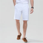 Giordano Men's Slim Twill Bermuda Shorts With Stretch Waist - first_variant_option_2 Premium Shorts for Giordano
