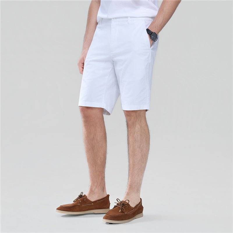 Giordano Men's Slim Twill Bermuda Shorts With Stretch Waist - first_variant_option_2 Premium Shorts for Giordano