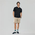 Giordano Men's Slim Waffle Knit Premium Polo - first_variant_option_2 Premium Polo for Giordano