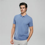 Giordano Men's Slim Waffle Knit Premium Polo - first_variant_option_2 Premium Polo for Giordano