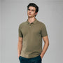 Giordano Men's Slim Waffle Knit Premium Polo - first_variant_option_2 Premium Polo for Giordano
