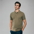 Giordano Men's Slim Waffle Knit Premium Polo - first_variant_option_2 Premium Polo for Giordano