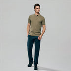 Giordano Men's Slim Waffle Knit Premium Polo - first_variant_option_2 Premium Polo for Giordano