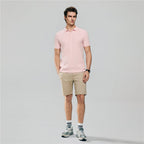 Giordano Men's Slim Waffle Knit Premium Polo - first_variant_option_2 Premium Polo for Giordano