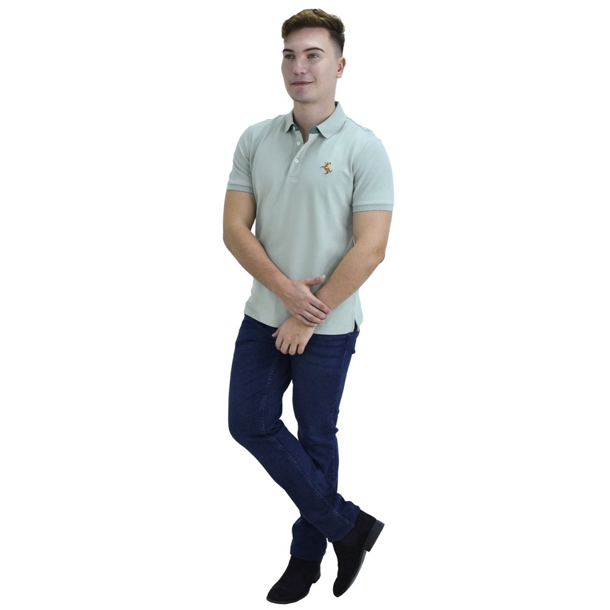 Giordano Men's Small Napoleon Polo - Premium Polo
