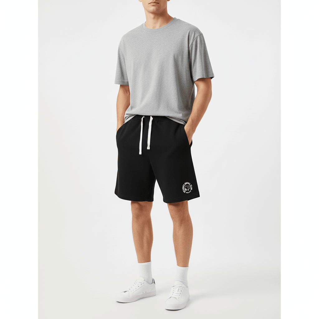 Giordano Men's Snoopy Peanuts French Terry Short - Premium Shorts