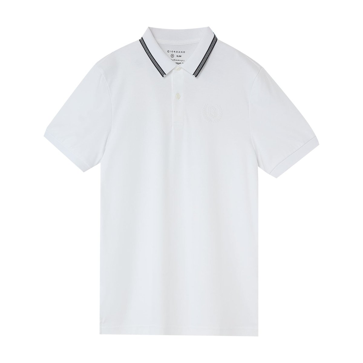 Giordano Men's Solid Liquid Touch Polo - Premium Polo