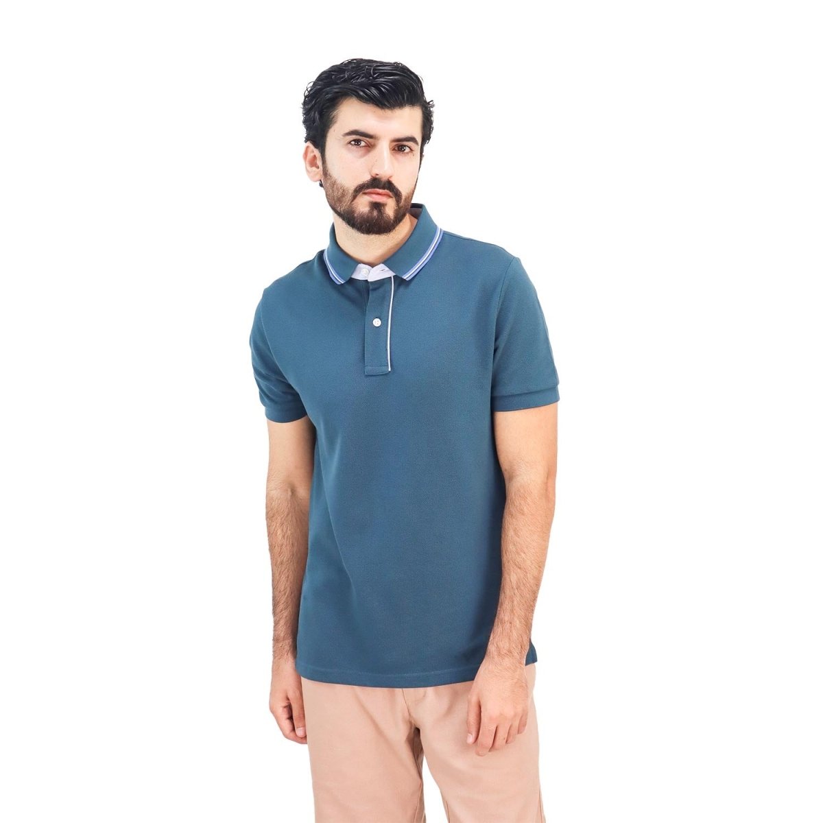 Giordano Men's Solid Polo - Premium Polo