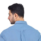 Giordano Men's Stretch Long Sleeve Slim Button Front Shirt - Premium Shirts