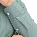 Giordano Men's Stretch Long Sleeve Slim Button Front Shirt - Premium Shirts