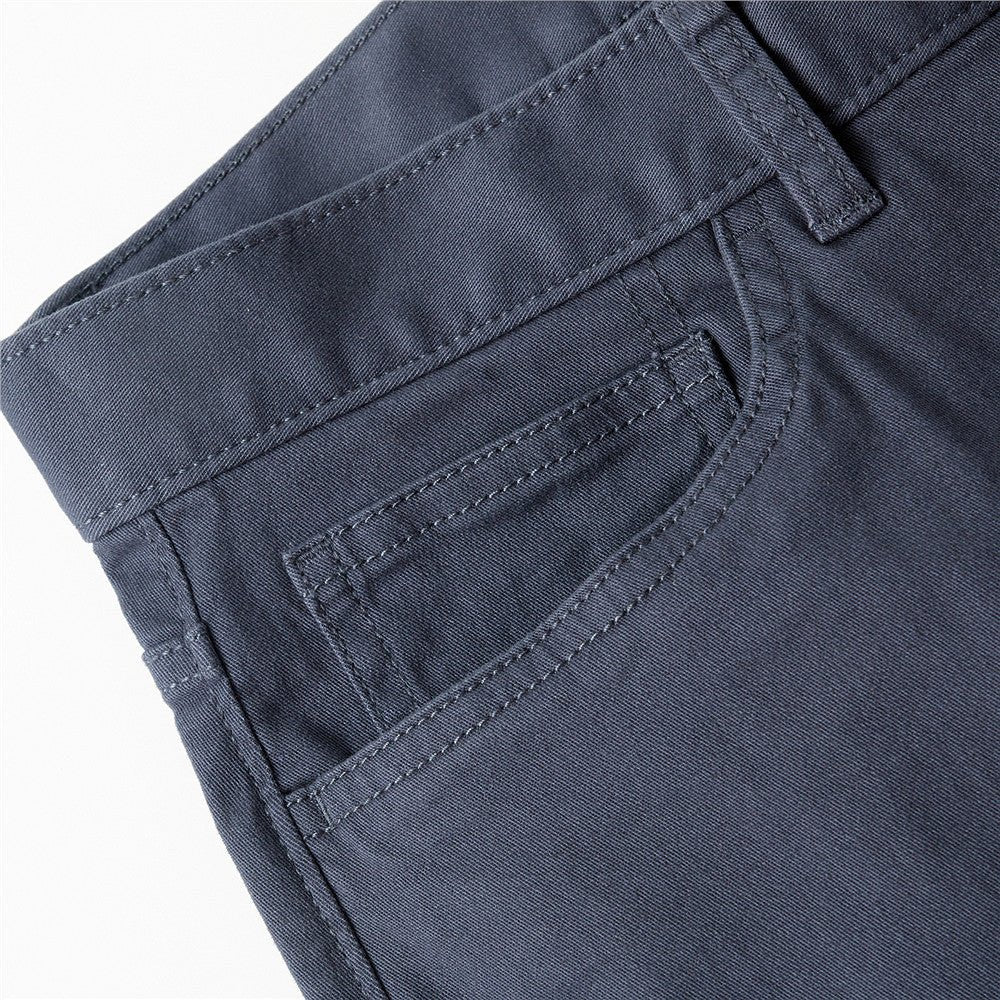 Giordano Men's Stretchy Mid Rise Khakis - Premium Pants