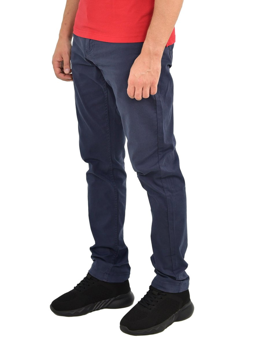 Giordano Men's Stretchy Mid Rise Khakis - Premium Pants