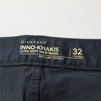 Giordano Men's Stretchy Mid Rise Khakis - Premium Pants