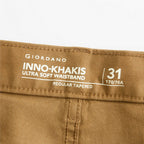 Giordano Men's Stretchy Mid Rise Khakis - Premium Pants