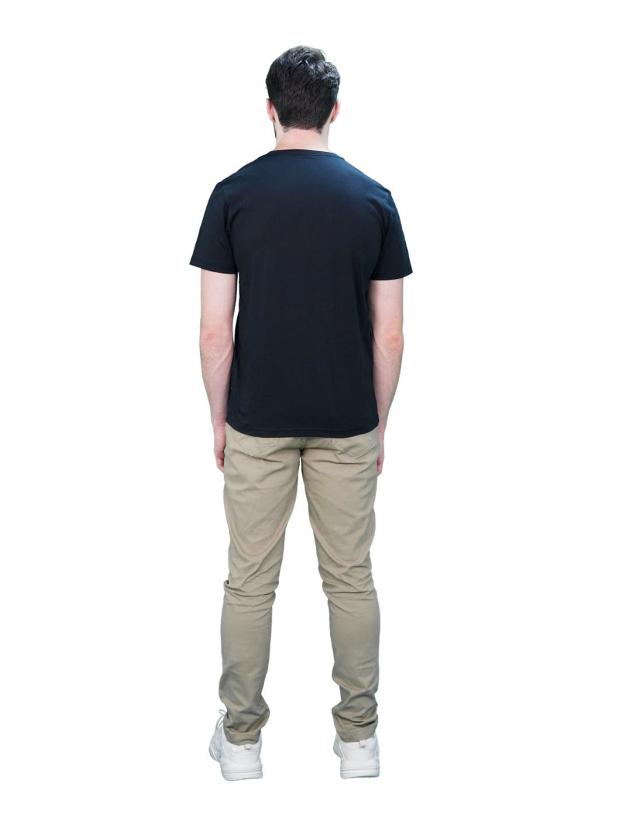 Giordano Men's Stretchy Mid Rise Khakis - Premium Pants
