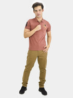 Giordano Men's Stretchy Mid Rise Khakis - Premium Pants