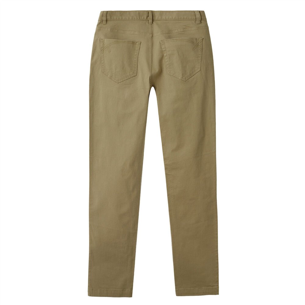 Giordano Men's Stretchy Mid Rise Khakis - Premium Pants