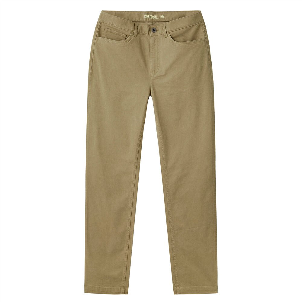 Giordano Men's Stretchy Mid Rise Khakis - Premium Pants