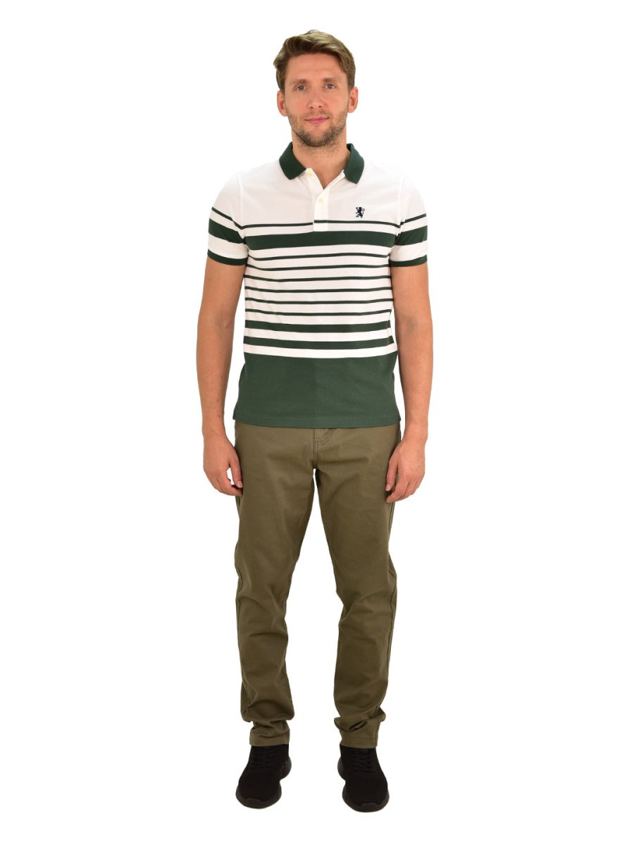 Giordano Men's Stretchy Mid Rise Khakis - Premium Pants