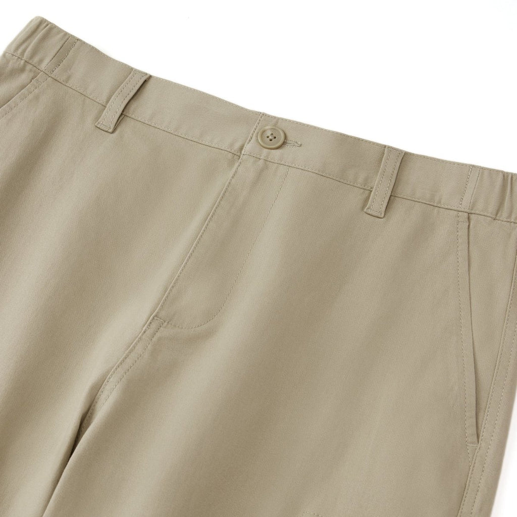 Giordano Men's Twill Low Rise Relaxed Fit Cargo Bermuda - Premium Shorts